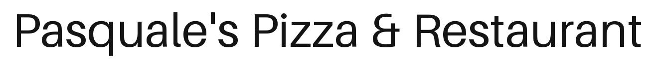 Pasquale's Pizza & Restaurant